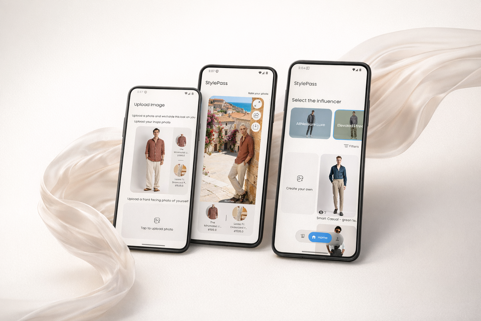 StylePass AI app screenshot